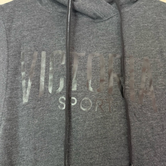 ❇️Victoria Sport Gray Sleeveless Hoodie 2 for $22 ❇️ - Picture 2 of 4
